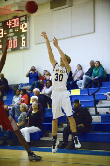 Evan King #30 East Wake High School Basketball Prospect